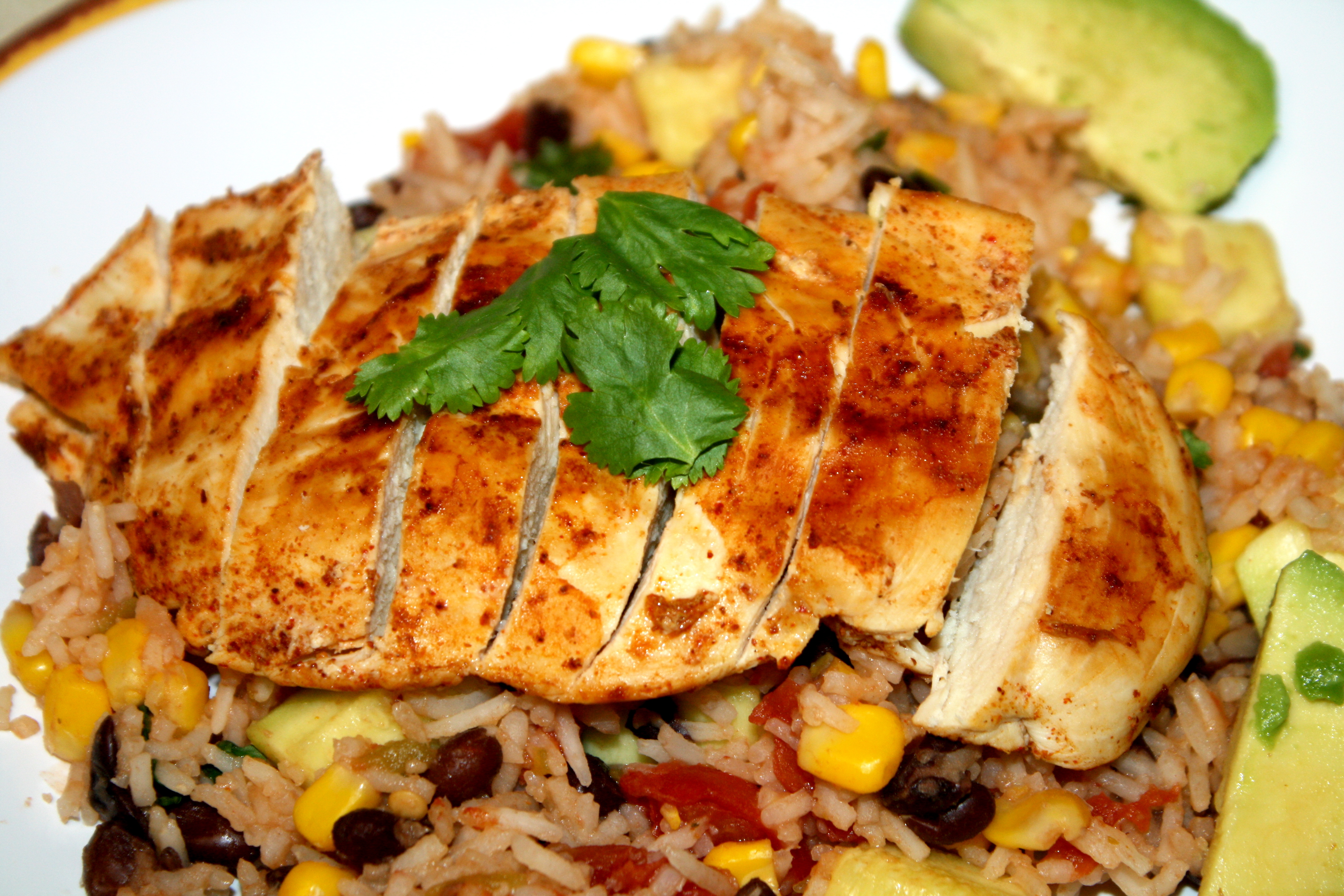 Spicy Grilled Chicken With Baja Black Beans And Rice The Quotable Kitchen