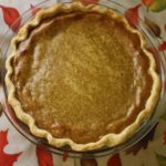 Homemade Pumpkin Pie