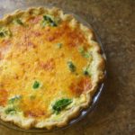 Broccoli-Cheddar Quiche