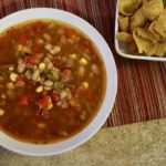 Southwestern Pinto Bean Soup