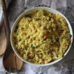Ramadan Recipe Series: Wali Wa Kunde Na Karoti (Coconut Rice with Peas & Carrots)